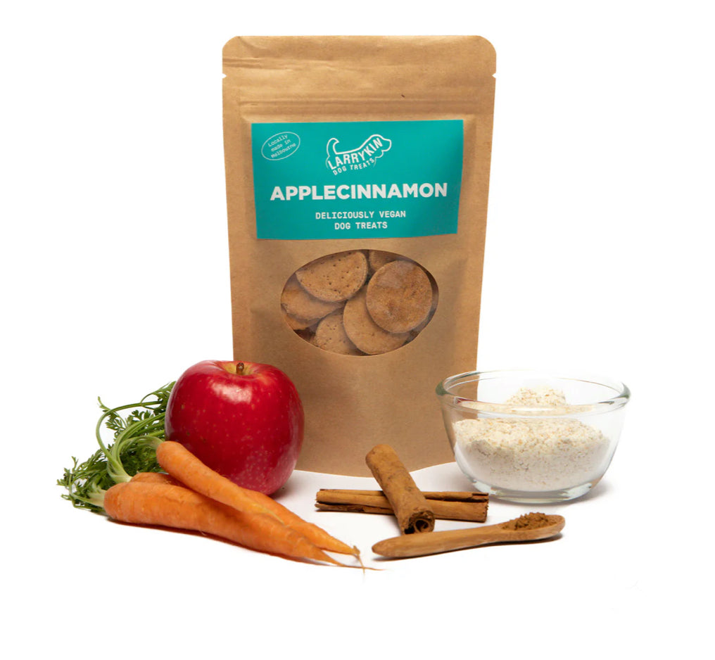 Larrykin Vegan Dog Treats  - Apple Cinnamon