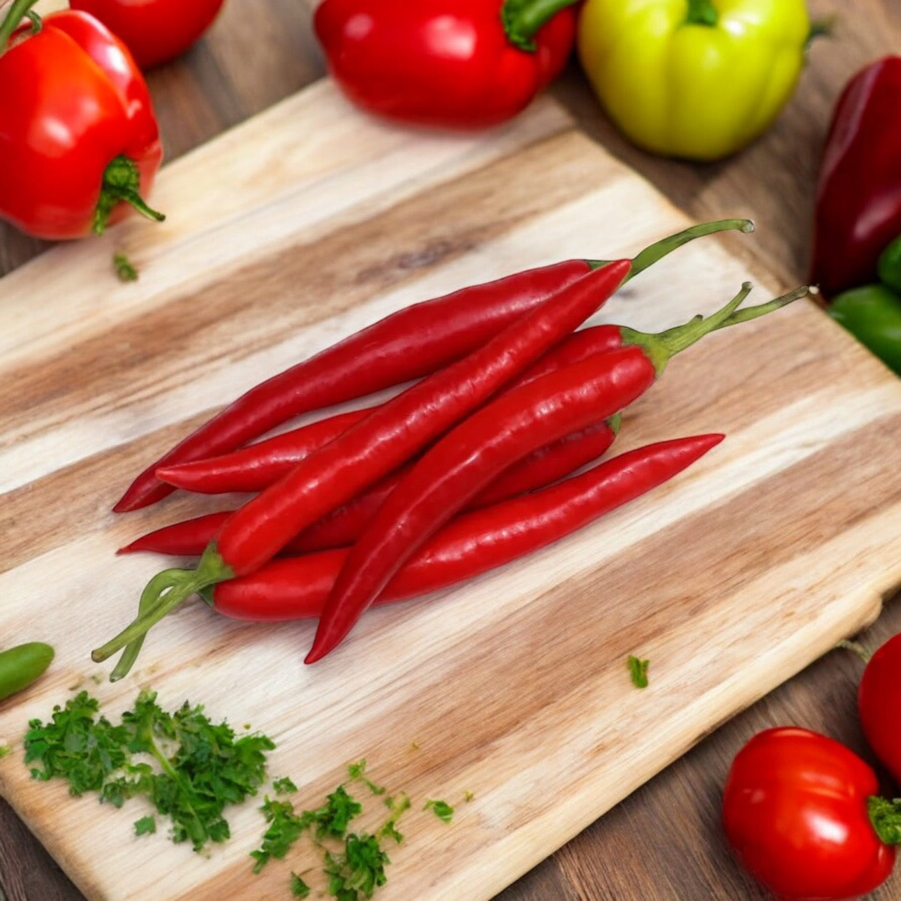 Large Long Red Chilli’s