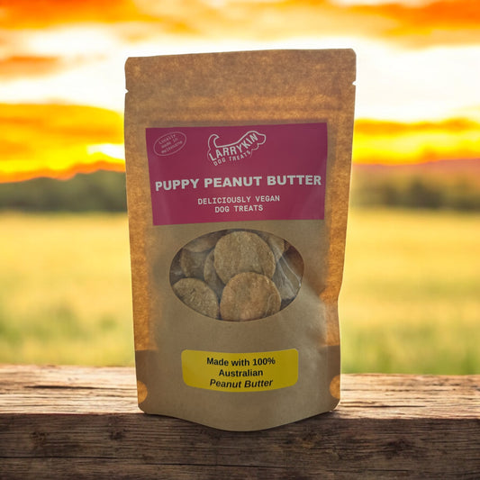 Larrykin Vegan PUPPY treats - Peanut butter