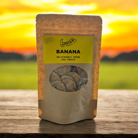 Larrykin Vegan Dog Treats - Banana